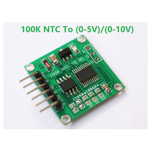 100K NTC Thermistor to Voltage Converter Module Optional Output Voltage 0-5V/0-10V