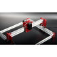 Mini Laser Engraving Machine A3 Metal Laser Engraver with 500mW Laser Tube Unfinished