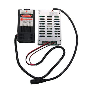 450nm 15W Blue Laser Module 15000mw 12V Support TTL Laser Head Kit Adjustable Focus