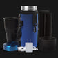 2-8℃ Insulin Cooler Rechargeable Insulin Fridge for Medicine Drinks + Cup Saucer + Blue Cup Cover