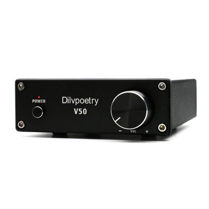 Digital Power Amplifier Audio 2 Channel 150W+150W TPA3116D2 HiFi Class D Amplifier V50 Black