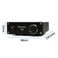 Digital Power Amplifier Audio 2 Channel 150W+150W TPA3116D2 HiFi Class D Amplifier V50 Black