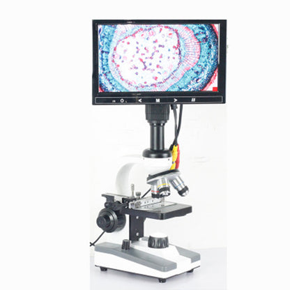 Blood Microscope Digital Microscope Blood Biological Test 9-Inch LCD Screen Digital Simple Version