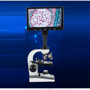 Blood Microscope Digital Microscope Blood Biological Test 9-Inch LCD Screen Digital Simple Version