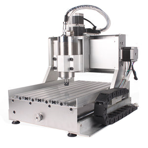 Router Engraver CNC Engraving Machine 400x300x100mm+CNC Controller Box 2018 3040-0.5KW Air Cooling