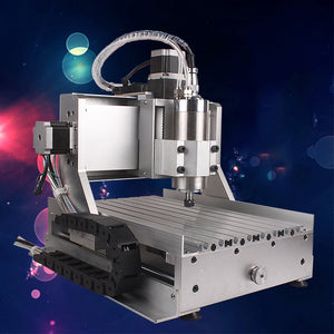 Router Engraver CNC Engraving Machine 400x300x100mm+CNC Controller Box 2018 3040-2.2kW Water Cooling