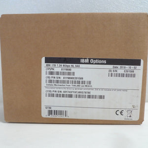 81Y9690 81Y9691HDD 1TB 1000GB 7.2K 6GBPS 2.5Inch SAS Hard Drive