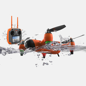 Waterproof Drone Quadcopter Drone with Waterproof Remote Controller Carry Case for Outdoor Events