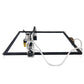 2500mW Laser Engraving Machine Laser Engraver 500*650mm Engraving Area Blue Violet Light Unfinished Kit