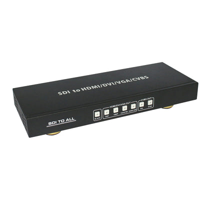 SDI to HDMI /SDI to DVI/SDI to VGA/SDI to CVBS HDV-SA02 SDI to ALL Converter Splitter
