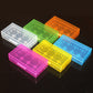 5pcs 18650 Battery Storage Box Battery Holder Storage Box Case for 18650 18350 18500 CR123