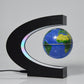 3'' Magnetic Levitation Floating Globe World Map C Shape with LED Light 3Inch Blue Globe