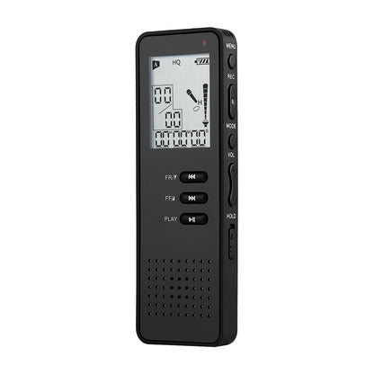 Digital Voice Recorder Mini 8GB Noise Reduction Black Support TF Card T30 8GB Version