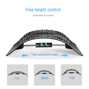 Lumbar Back Stretcher Spine Stretcher Back Massager Lumbar Support Spine Pain Relief