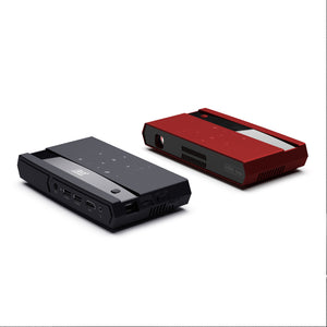 Mini Projector WiFi Bluetooth Mini Portable Projector 2GB + 16GB 8-Core for Android 6.0 H96 MAX