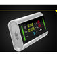 6 In 1 Air Quality Monitor PM2.5 HCHO TVOC Temperature Humidity Power Indicator