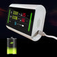 6 In 1 Air Quality Monitor PM2.5 HCHO TVOC Temperature Humidity Power Indicator