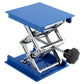 4Inch Lab Lift Platform Aluminum Lift Platform Stand Rack Blue 100*100mm