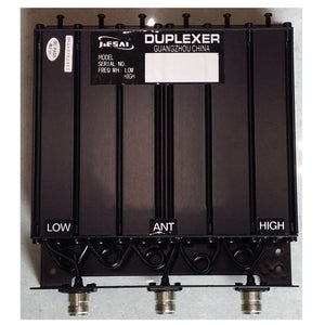 50W UHF Duplexer 6 Cavity N/BNC Female Connector for Radio Repeater 400-470MHz SGQ-450D