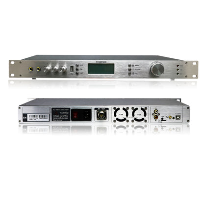 0-50W FM Broadcast Transmitter Adjustable Output Power for Broadcasting 87-108MHz T50M