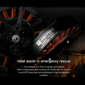 MN6007 320KV Brushless Motor Max. Thrust 5.5kg for Super Light Drone Perfect Match 21-22 Inch Prop