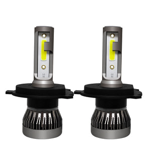 LED Headlight Bulbs H4 HB2 9003 Car Headlight Bulbs COB Waterproof 6000K 36W/Pair MINI1-H4HB29003