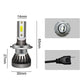 LED Headlight Bulbs H7 Car Headlight Bulbs COB Waterproof 6000K 36W/Pair MINI1-H7