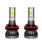 LED Headlight Bulb H11 H9 H8 Car Headlight Bulbs COB Waterproof 6000K 36W/Pair MINI1-H8H9H11