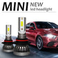 LED Headlight Bulbs 9005 HB3 H10 LED Bulb 6000K COB Waterproof 36W/Pair MINI1-9005HB3H10