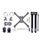 125mm Wheelbase FPV Drone Frame Kit Unfinished for 2.5 Inch Propellers Ture X Structure GEP-PX2.5