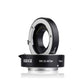 Auto Focus Macro Extension Tube Adapter Ring 10mm+16mm for Sony Mirrorless E- &amp; FE-Mount MK-S-AF3A
