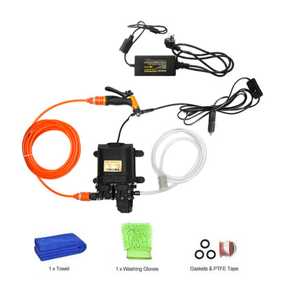 12V High Pressure Car Washer Portable Car Washer Machine Water Gun Pump Cleaner Car Care Package 7