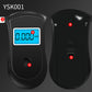 Breath Alcohol Tester Portable Breathalyzer Alcohol Tester LCD Screen Blue Backlight YSK001