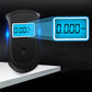 Breath Alcohol Tester Portable Breathalyzer Alcohol Tester LCD Screen Blue Backlight YSK001