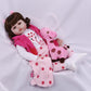 18''/46cm NPK Reborn Baby Dolls Silicone Handmade Soft Girl Toy Female Birthday Gift DH70311-18 S