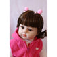 23.6''/ 60cm NPK Reborn Baby Dolls Silicone Handmade Girl Toy Lifelike Baby DH70311-22 L Size