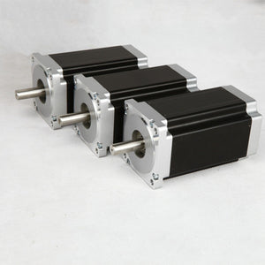 3pcs Nema 34 Stepper Motor 34HS5435C-37B2 CNC Stepper Motor Kit