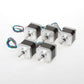 10pcs Nema 17 Stepper Motor 12V 17HS3404N 0.4A 45OZ-in 34mm 4Wires for CNC 3D Printer Extruder