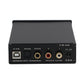 HiFI Headphone Amplifier DAC Decoder 24Bit/192kHz Coaxial/Optical/USB Stereo Audio DAC-X6 PRO Black