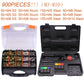 900pcs Nutset Tool Kit Rivnuts M3-M10 Stainless Steel Aluminum Steel Rivnuts &amp; Rivet Nut Gun
