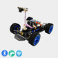 Smart 4WD RC Car Chassis Kit Dual Motors w/ Encoder Unfinished (MG996) without Controller Version