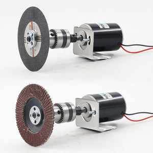 Permanent Magnet DC Motor 12V 3500RPM 30W Adjustable Speed CW CCW Dual Ball Bearing