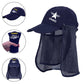 Sun Hat with Neck Flap for Men Mesh Amazing Ventilation UV Protection Fishing Outdoor Activities