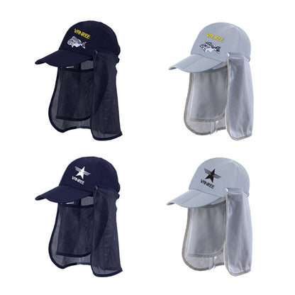 Sun Hat with Neck Flap for Men Mesh Amazing Ventilation UV Protection Fishing Outdoor Activities
