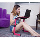 360° Adjustable Laptop Desk Stand Foldable Notebook PC Table Desk w/ Removable Mouse Tray