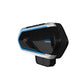 Motorcycle Helmet Bluetooth Headset Waterproof Rechargeable Handsfree Call Music FM Radio QTB35