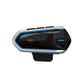 Motorcycle Helmet Bluetooth Headset Waterproof Rechargeable Handsfree Call Music FM Radio QTB35