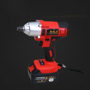 Brush Cordless Electric Wrench Impact Socket Wrench with 12800mAh Battery Charger 220V EU