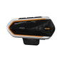Bluetooth Motorcycle Helmet Intercom Bluetooth Headset Waterproof with FM Radio QTBE6