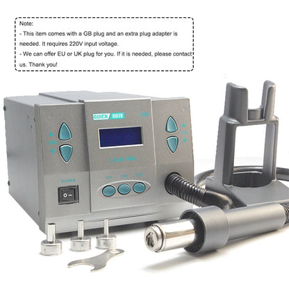 1300W SMD Soldering Rework Station Hot Air Rework Station LCD Screen for PCB Chip Repair Quick 861X